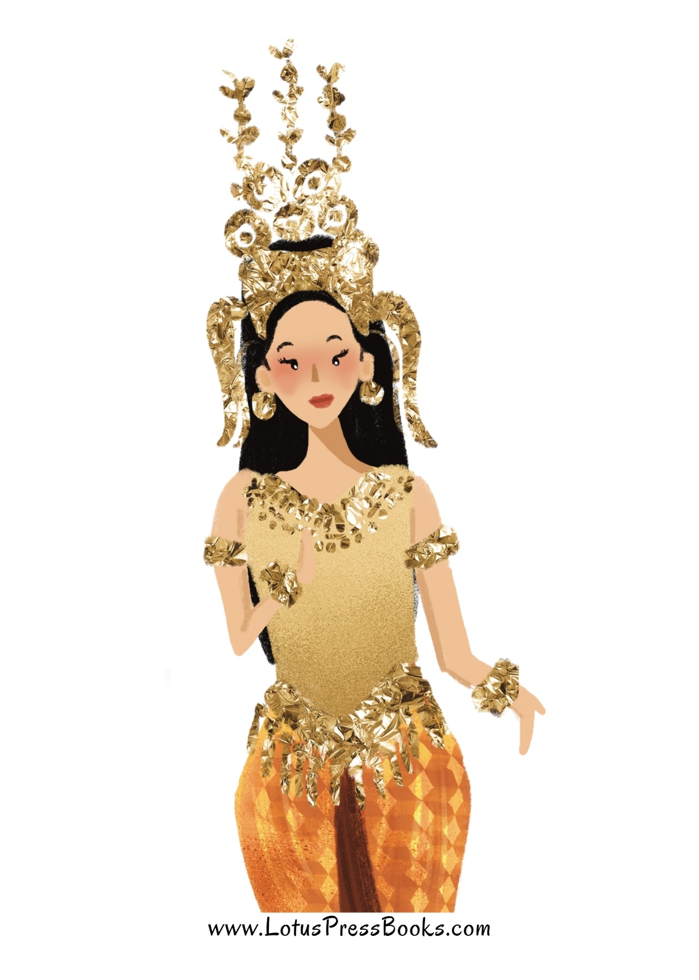 Sticker | Golden Apsara
