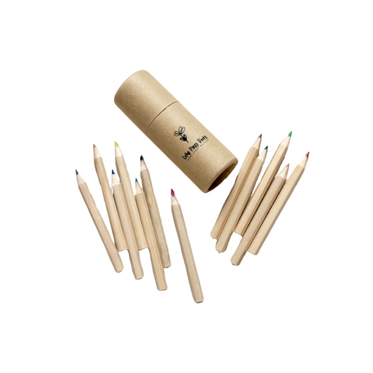 Wooden Mini Colored Pencil Set