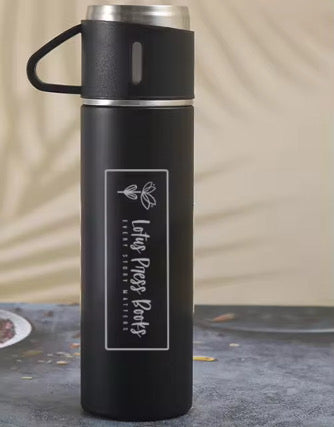 Portable Stainless Steel Thermo Bottle with Cup Lid